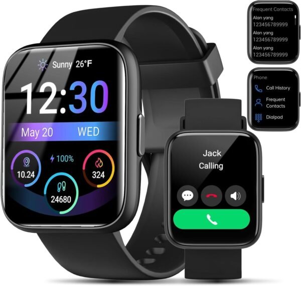Smart Watch for Men Women - Answer/Make Calls/Quick Reply/AI...