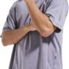 3 Pcs Men's Oversized Heavy Cotton Summer T-Shirts Vintage T...