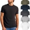 True Classic Mens T-Shirts - Short Sleeve Crew Neck Plain No...