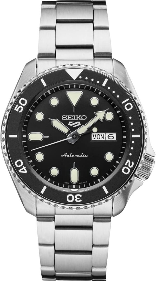 Seiko Automatic Watch for Men - 5 Sports - Day/Date Calendar...