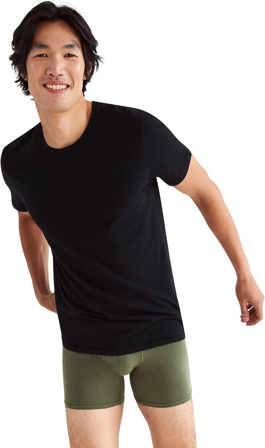 Hanes Men's Originals Crew Undershirts - Image 2