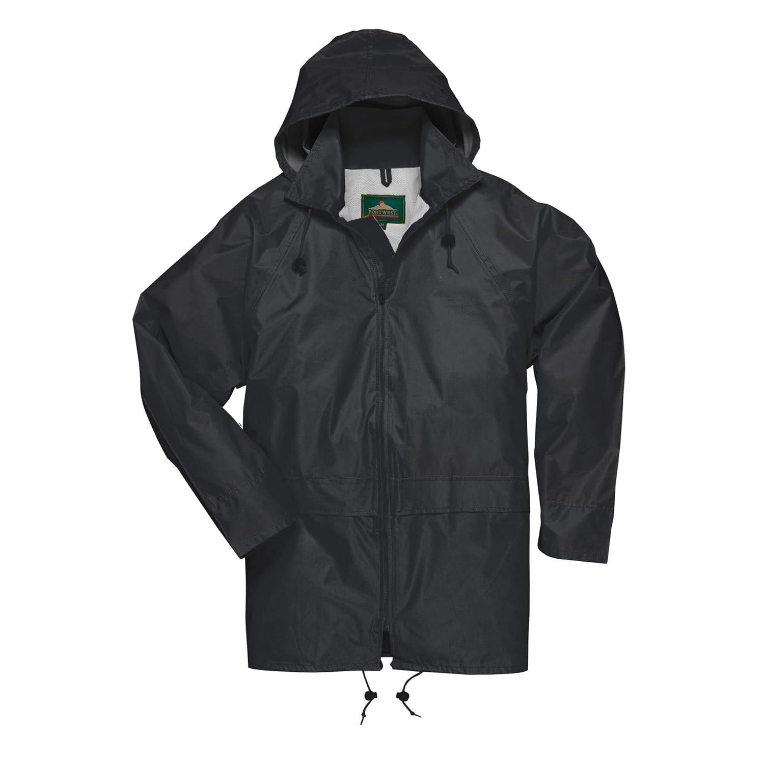 Portwest US440 Men's Waterproof Rain Jacket - Lightweight Du... - Image 2