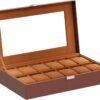 ProCase Watch Box Organizer for Men, 12 Slot Watch Display C...