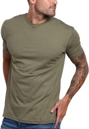 INTO THE AM Mens T Shirt - Short Sleeve Crew Neck Soft Fitte...