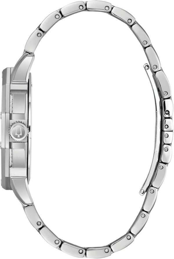 Bulova Men's Crystal Octava Chronograph Quartz Watch, Pave C...