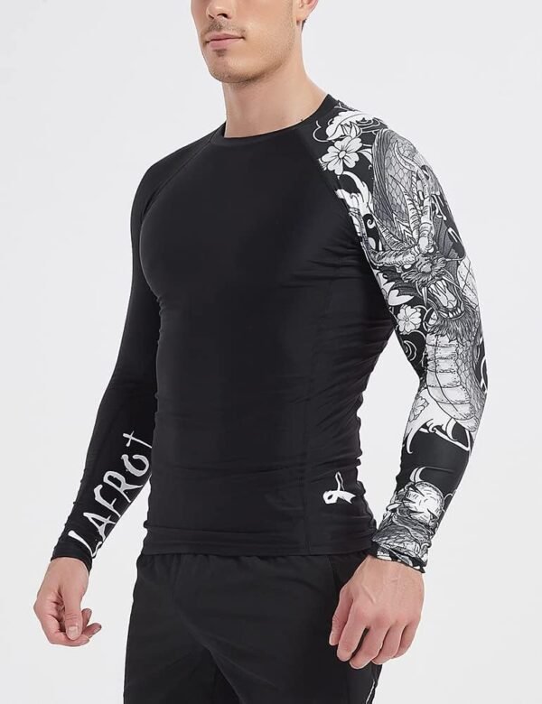 LAFROI Men's Long Sleeve UPF 50+ Baselayer Skins Performance...