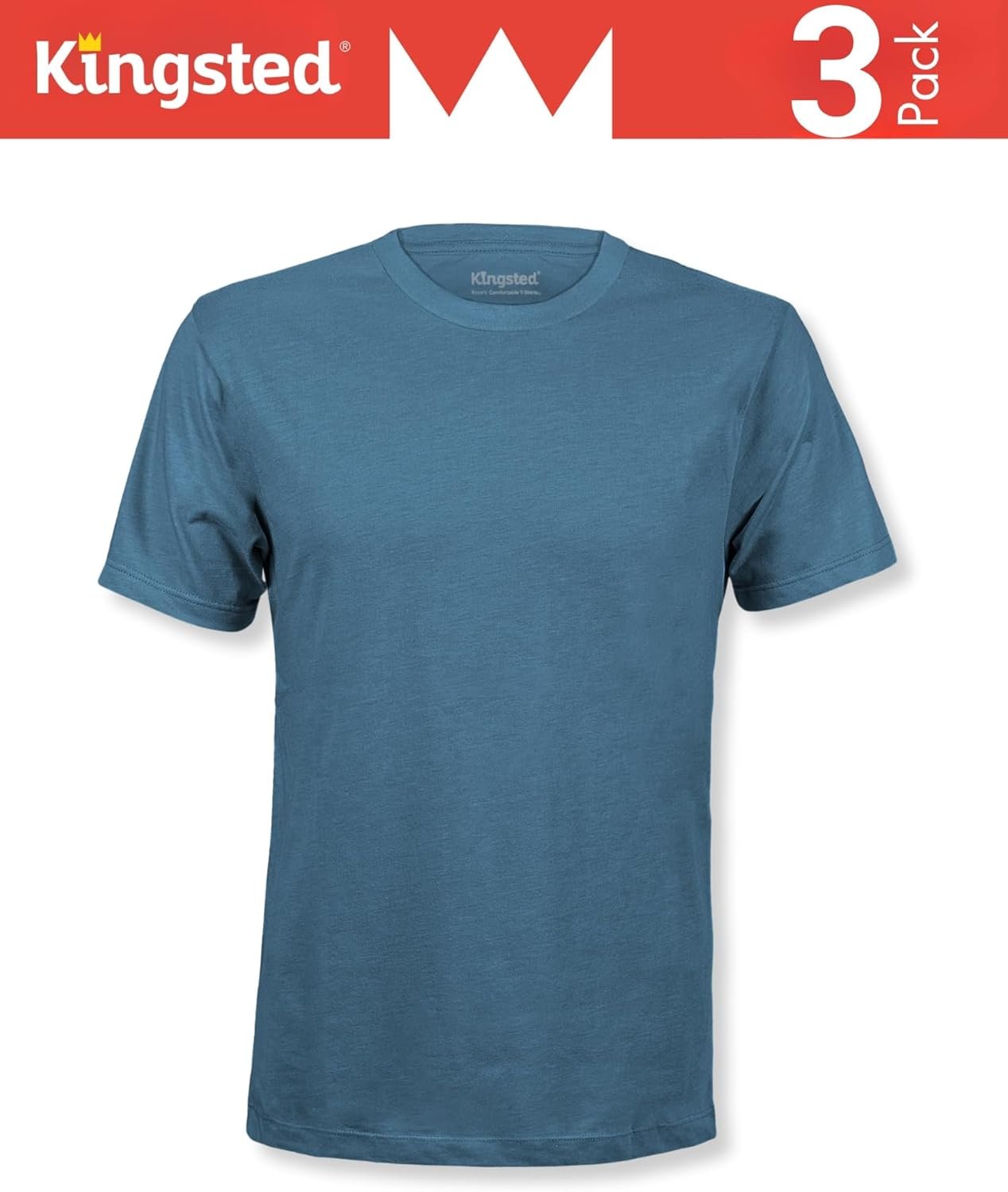 Kingsted T-Shirts for Men Pack - Royally Comfortable - Super... - Image 2