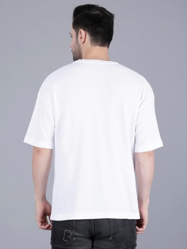 FTT Men's Casual Knit Short Sleeve Crewneck Oversized T-Shir...