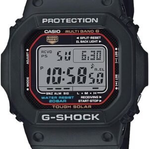 Casio G-Shock GWM5610-1 Men's Solar Black Resin Sport Watch