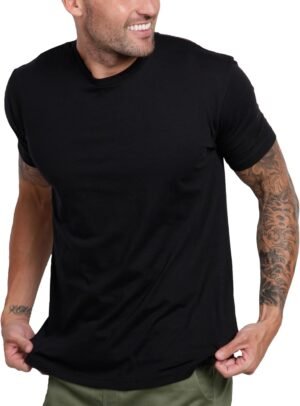INTO THE AM Mens T Shirt - Short Sleeve Crew Neck Soft Fitte...