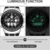 GOLDEN HOUR Luxury Military Sports Men's Watches Large Size ...
