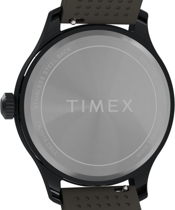 Timex Men's Expedition Metal Field Brown Leather Strap Watch