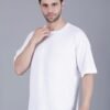 FTT Men's Casual Knit Short Sleeve Crewneck Oversized T-Shir...