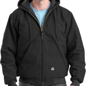 Berne Men's Heritage Duck Hooded Active Work Jacket