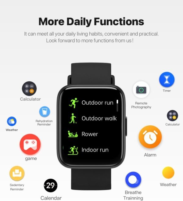 Smart Watch for Men Women - Answer/Make Calls/Quick Reply/AI...