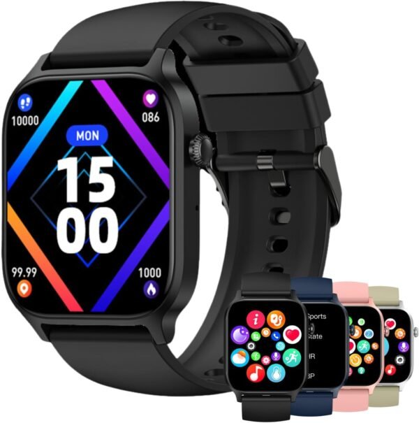 Smart Watch for Men/Women with Answer/Make Calls 1.85" Full ...