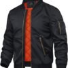 TACVASEN Men's Jackets-Bomber Jacket Fall Winter Warm Windbr...