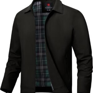 TBMPOY Men's Lightweight Jackets Casual Windbreaker Stylish ...