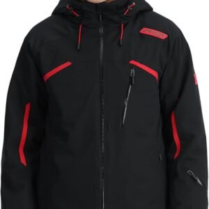 Spyder Men's Leader Insulated Hooded Ski Snow Jacket