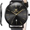 OLEVS Mens Watches Minimalist Ultra Thin Fashion Casual Anal...