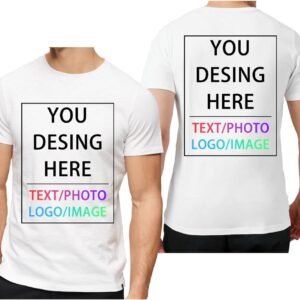 Custom T Shirts for Men Women, Design Your Own Shirt, Person...
