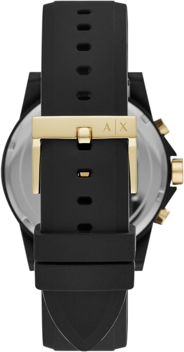 AX Armani Exchange Chronograph Watch for Men with Leather, S...