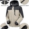 CAMEL CROWN Men's Winter Ski Jacket Mountain Snow Coats Wate...