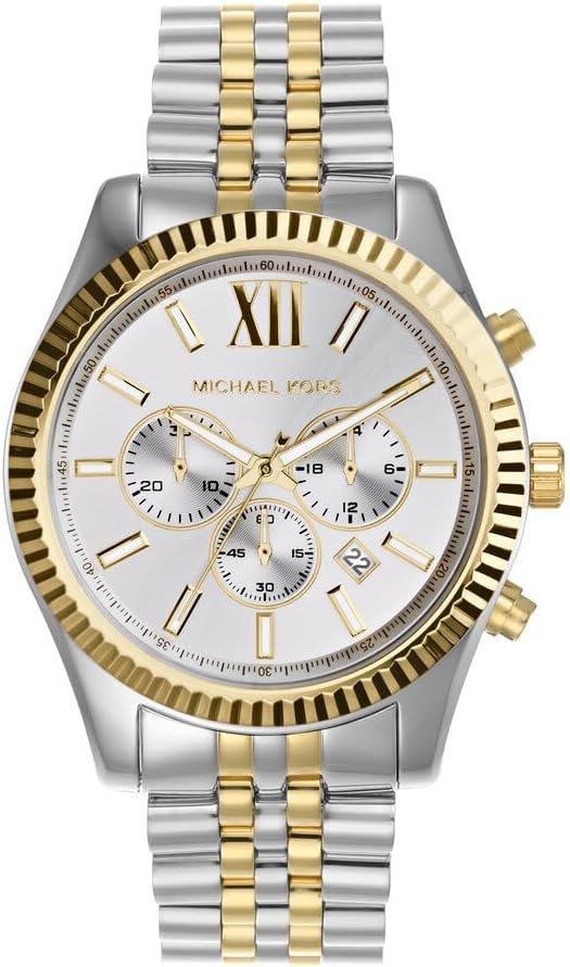 Michael Kors Lexington Men's Watch, Stainless Steel Bracelet...