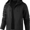 AFILOK Men's lightweight outdoor jacket with water resistant...