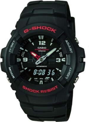 Casio G-Shock Quartz Watch with Resin Strap, Black (Model: G...