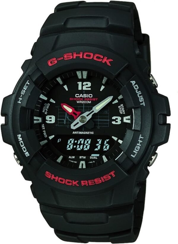 Casio G-Shock Quartz Watch with Resin Strap, Black (Model: G...