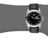 Citizen Quartz Mens Watch, Stainless Steel with Leather stra...