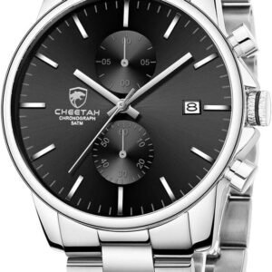 GOLDEN HOUR Fashion Business Mens Watches with Stainless Ste...