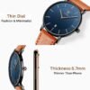 BEN NEVIS Watch, Mens Watch, Minimalist Fashion Simple Wrist...