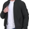 Gopune Men's Windproof Bomber Jacket Warm Water Resistant Wi...