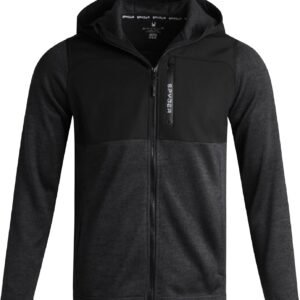 Spyder Men's Sweater Fleece Jacket - Performance Hooded Swea...
