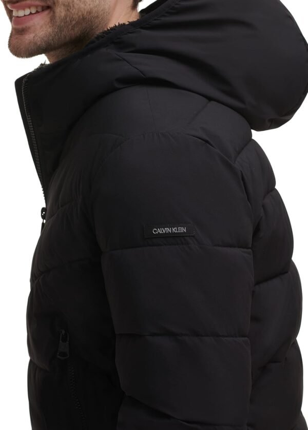 Calvin Klein Men's Snap Front Puffer Jacket