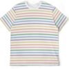 ZOCAVIA Men's Striped Crewneck T-Shirt Summer Casual Short S...