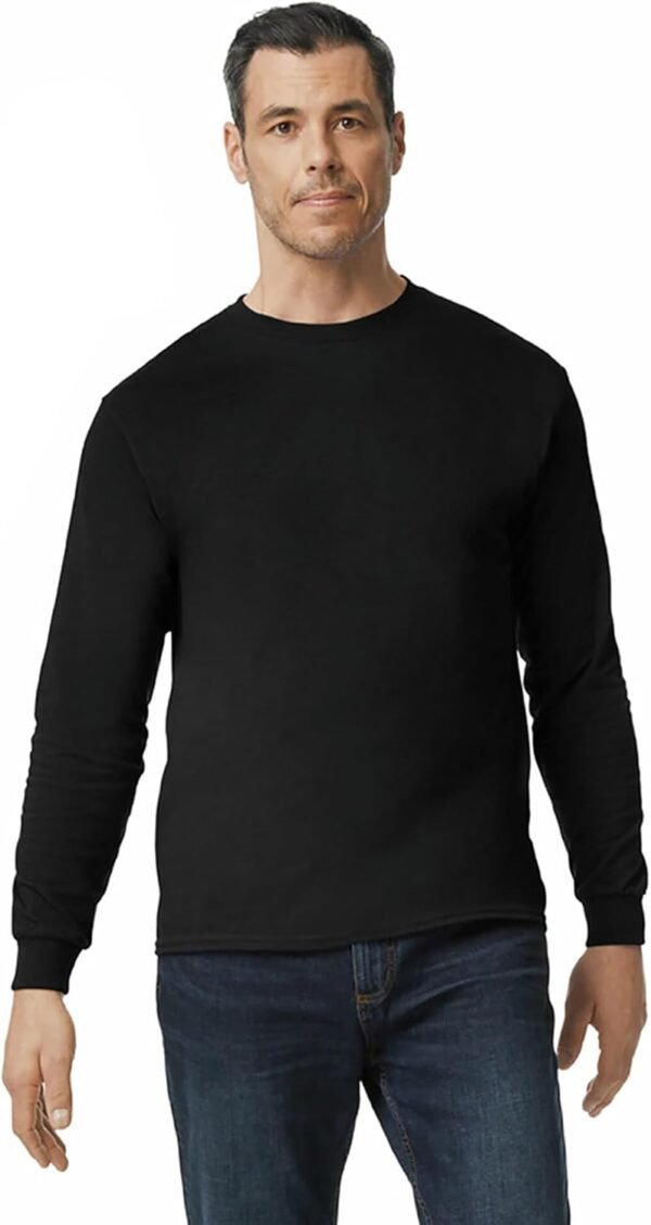 Gildan Adult Heavy Cotton Long Sleeve T-Shirt, Style G5400, ...