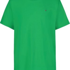 Tommy Hilfiger Boy's Short Sleeve Flag Solid Crew Neck T-shi...
