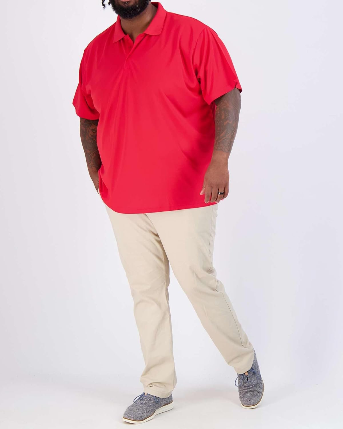 Real Essentials 3 Pack: Men's Quick-Dry Short Sleeve Athleti... - Image 4