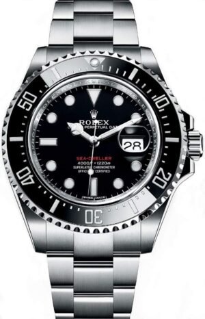 Rolex Oyster Perpetual Sea-Dweller 43 mm Ceramic Bezel Stain...