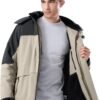 CAMEL CROWN Men's Winter Ski Jacket Mountain Snow Coats Wate...