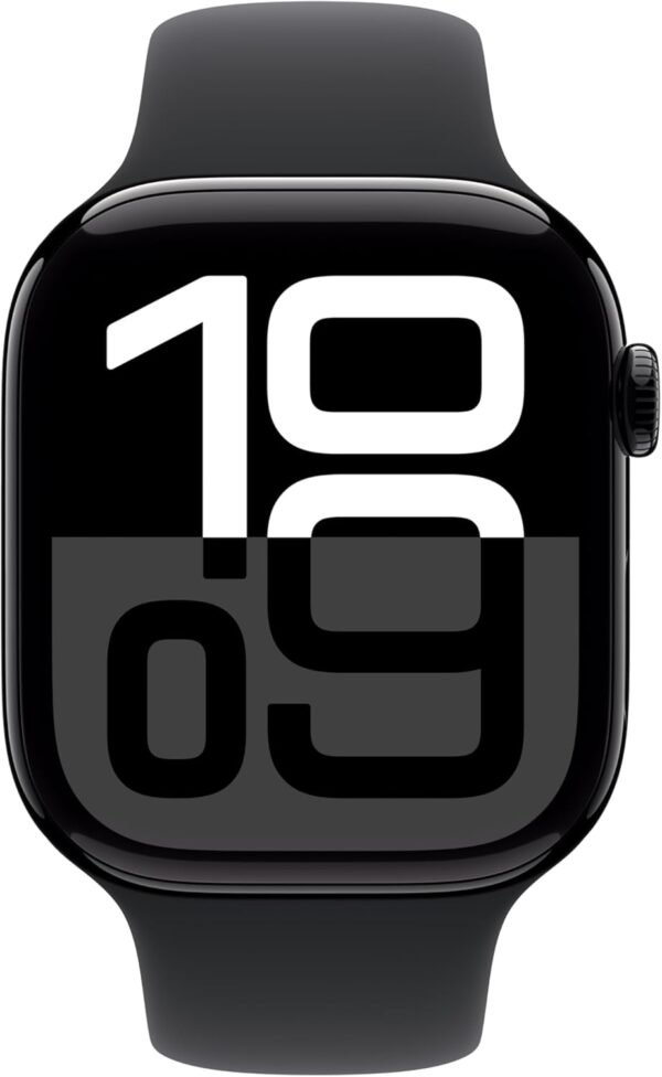Apple Watch Series 10 [GPS + Cellular 46mm] with Jet Black A...