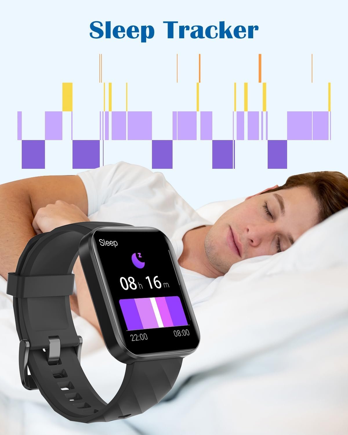 RUIMEN Smart Watches for Men Women (Answer/Make Calls) Compa... - Image 5