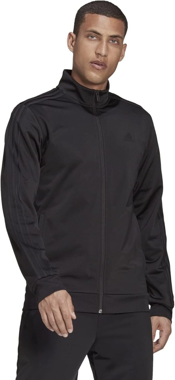 adidas Men's Essentials Warm-Up 3-Stripes Track Top