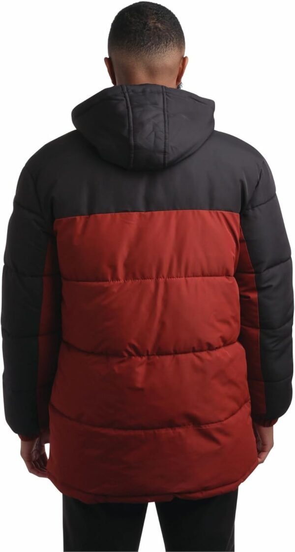 Perry Ellis Men's Hooded Puffer Jacket - Insulated Quilted W...