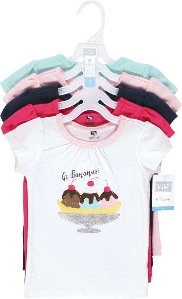 Hudson Baby Unisex Baby Short Sleeve T-shirts