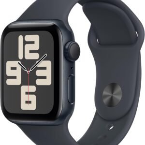 Apple Watch SE (2nd Gen) [GPS 40mm] Smartwatch with Midnight...
