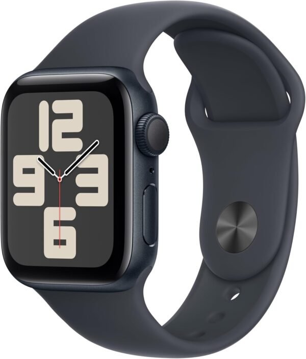 Apple Watch SE (2nd Gen) [GPS 40mm] Smartwatch with Midnight...